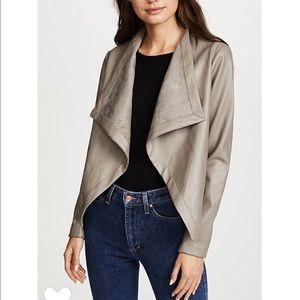 Bb Dakota Peppin Vegan Leather Drapey Jacket
